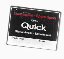 Spare Spool for Quick  Spinning reel XL 121 art no 1042130  -  käyttämätön alkuperäispakkauksessa