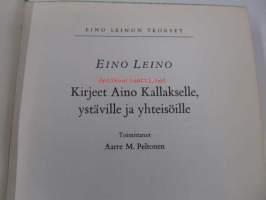 Kirjeet IV : Kirjeet Aino Kallakselle, ystäville ja yhteisöille