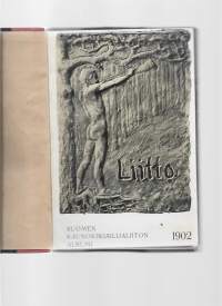 Liitto : Suomen kaunokirjailijaliiton albumiKausijulkaisuSuomen kaunokirjailijaliitto W. ja G. 1902