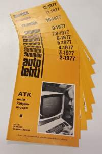 Suomen Autolehti nrot 2-12 1977