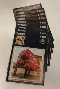 Suomen Autolehti nrot 1-3 ja 5-10 1983