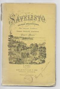 Sävelistö, kaikuja lauluistamme : seka-äänisiä laulelmia. 1 vihkoKirjaHenkilö Hahl, Taavi, 1889