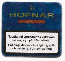 Hofnar Lilliput 20 sikarilaatikko metallia 9x8x2 cm