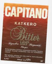 Capitano  Katkero Alko nr 171 - viinaetiketti