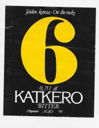 6  Katkero Bitter Alko nr 193 - viinaetiketti