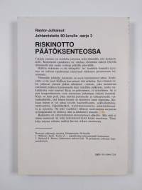 Riskinotto päätöksenteossa