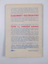 Kadonnut kultakaivos
