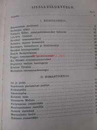 Renessanssia ja romantiikkaa - 25 esseetä