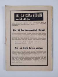 Tee testamenttisi, Korkki