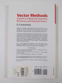 Vector Methods Applied to Differential Geometry, Mechanics, and Potential Theory (ERINOMAINEN)