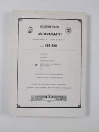 Rikoskirjallisuuden hintaopas 1987 (signeerattu, tekijän omiste)
