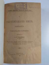 Pakanuudenaikainen nimistö - Johdanto. Yliopistollinen väitöskirja