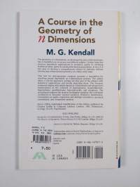 A course in the geometry of n dimensions