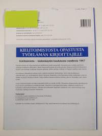 Kielikello - kielenhuollon tiedotuslehti : 1&amp;3-4/2017
