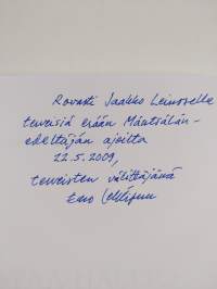 Kustaa Hallio 1868-1936 : seurakuntapappi ja tutkija (signeerattu, tekijän omiste)