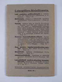 Köyhäinhoitolaki ja kerjäämistä koskevat vaivaishoitoasetuksen säännökset