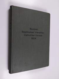 Suomen sopimukset vieraitten valtioitten kanssa 1924