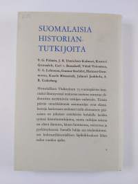 Suomalaisia historiantutkijoita