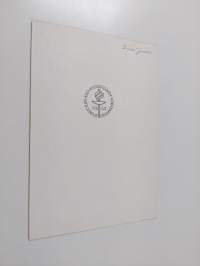 Aseina aine, hengen hehku, sana - Jyväskylän kasvatusopillisen korkeakoulun vihkiäiskantaatti 30. 5. 1959