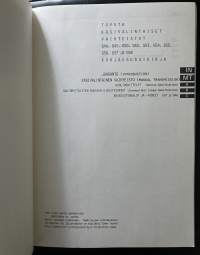 Toyota G40, G45, G50, G52, G53, G54, G55, G56, G57 ja G58 käsivalintaiset vaihteistot - Korjauskäsikirja