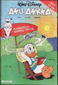 Aku Ankka 1996 N:o 29 (17.7.1996). Kesäyllätys: Barks-trivia. Sis. 95 kysymystä vastauksineen. Katso kuvat!