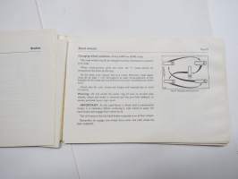 Land-Rover Owner´s Maintenance manual -käyttöohjekirja