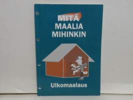 Mitä maalia mihinkin - Ulkomaalaus