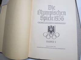 Die Olympischen Spiele 1936 Band I Garmisch-Partenkirchen &amp; Band II Berlin - suomalaiselle olympiamitalistille - Kaarlo Toivonen - virallisesti lahjoitetut kappaleet