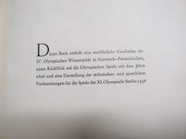 Die Olympischen Spiele 1936 Band I Garmisch-Partenkirchen &amp; Band II Berlin - suomalaiselle olympiamitalistille - Kaarlo Toivonen - virallisesti lahjoitetut kappaleet