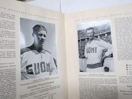 Die Olympischen Spiele 1936 Band I Garmisch-Partenkirchen &amp; Band II Berlin - suomalaiselle olympiamitalistille - Kaarlo Toivonen - virallisesti lahjoitetut kappaleet