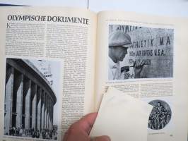 Die Olympischen Spiele 1936 Band I Garmisch-Partenkirchen &amp; Band II Berlin - suomalaiselle olympiamitalistille - Kaarlo Toivonen - virallisesti lahjoitetut kappaleet