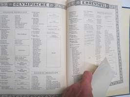 Die Olympischen Spiele 1936 Band I Garmisch-Partenkirchen &amp; Band II Berlin - suomalaiselle olympiamitalistille - Kaarlo Toivonen - virallisesti lahjoitetut kappaleet