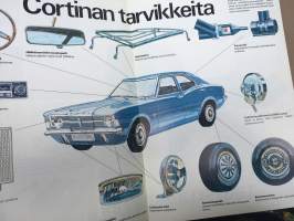 Myyntiesite - Ford Cortina - Tarvikkeita ja lisävarusteita