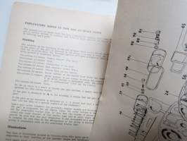 Zetor 8011, 8045, 12011, 12045 List of Spare Parts, Ersatzteilliste -varaosaluettelo