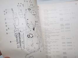 Zetor 8011, 8045, 12011, 12045 List of Spare Parts, Ersatzteilliste -varaosaluettelo