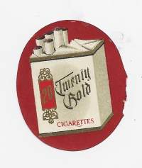 Twenty Bold Cigarettes - kirjeensulkija kirjeensulkijamerkki