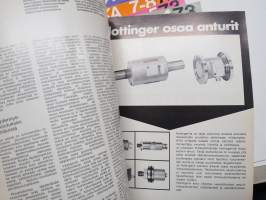 Tekniikka-lehtiä vv. 1973-1977 yhteensä 24 kappaletta