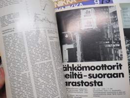 Tekniikka-lehtiä vv. 1973-1977 yhteensä 24 kappaletta