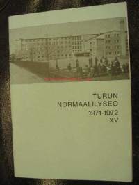 Turun Normaalilyseo 1971-1972. Kertomus lukuvuodelta  1971-1972