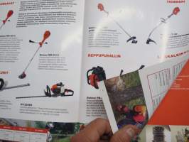 Dolmar moottorisahat, raivaussahat, leikkurit -myyntiesite / brochure