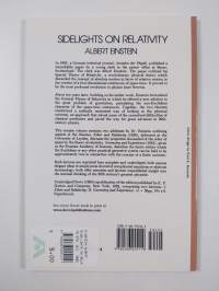 Sidelights on relativity (ERINOMAINEN)