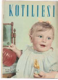 Kotiliesi  1958 nr 1  luonto ja ihminen, lasten elokuva, Jurvan puusepät, puuliesi