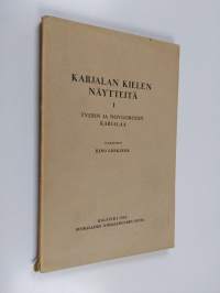 Karjalan kielen näytteitä 1, Tverin ja Novgorodin karjalaa