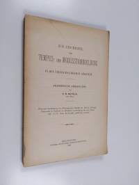 Zur Geschichte der Tempus- und Modusstammbildung in den finnisch-ugrischen Sprachen