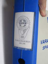 Sisu Varaosakirja III Spare Parts 140-198 (Perä, etuakselistot, taka-akselistot, kaasuviusto, hydrauliikka, vaihdevivusto yms.) 08.91