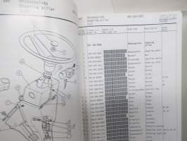 Sisu Varaosakirja III Spare Parts 140-198 (Perä, etuakselistot, taka-akselistot, kaasuviusto, hydrauliikka, vaihdevivusto yms.) 08.91