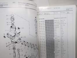 Sisu Varaosakirja III Spare Parts 140-198 (Perä, etuakselistot, taka-akselistot, kaasuviusto, hydrauliikka, vaihdevivusto yms.) 08.91