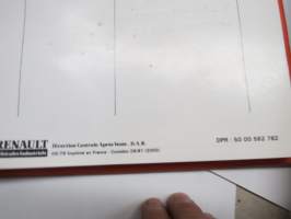 Renault 47 601, 50 061, 60 601, 70 060, 13 014, 20 61627 612, 32 020, 41 024, 42 016 1979- Tome I &amp; II