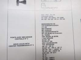 Renault 47 601, 50 061, 60 601, 70 060, 13 014, 20 61627 612, 32 020, 41 024, 42 016 1979- Tome I &amp; II