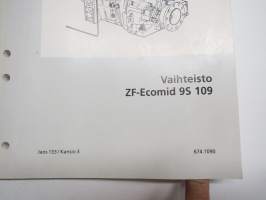 Sisu Trucks Vaihtiesto ZF-Ecomid 9S 109 Huolto-ohjekirja